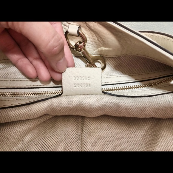 Gucci Off-White Soho Leather Bag - Picture 4 of 9
